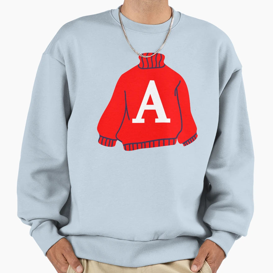 Letter Sweatshirt - Aesthetic Graphic Unisex - T-Shirt, Sweatshirt, Hoodie