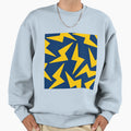 Large Lightning Pattern Large Full Sweatshirt - Fun Novelty Design Unisex - T-Shirt, Sweatshirt, Hoodie