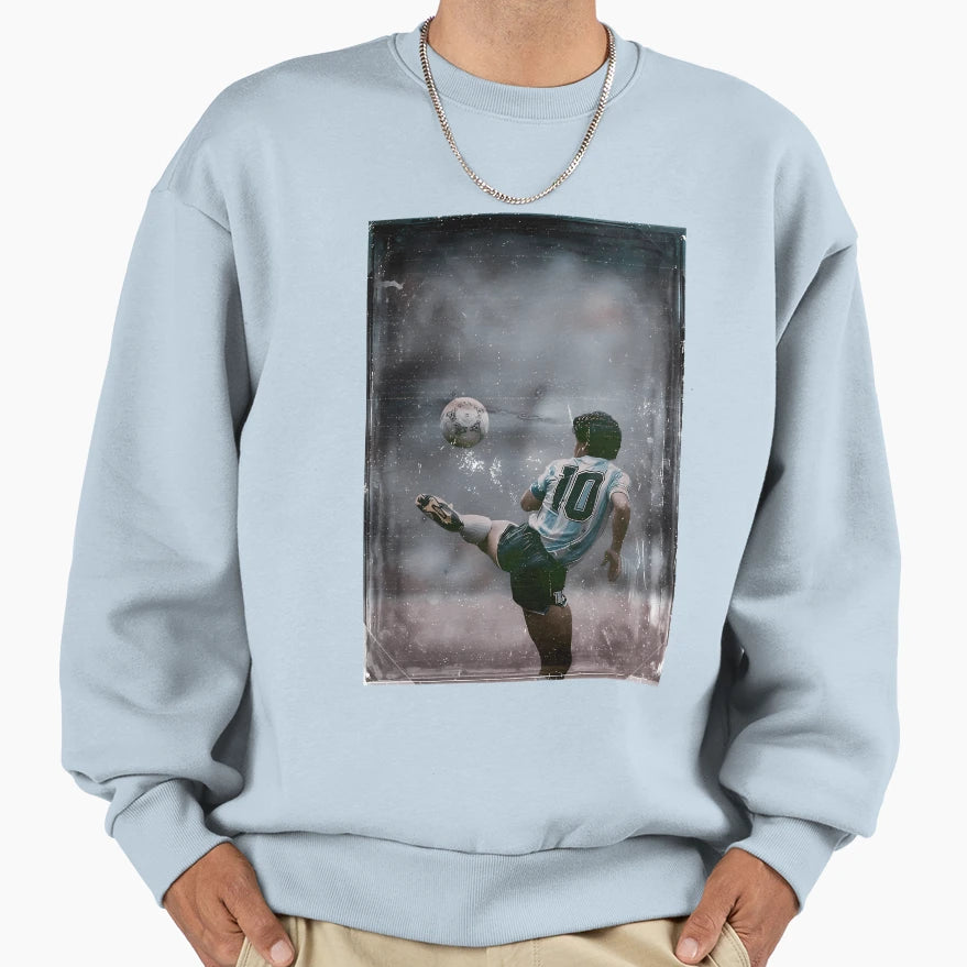 Diego Maradona Sweatshirt - Streetwear Style for Adults - T-Shirt, Sweatshirt, Hoodie