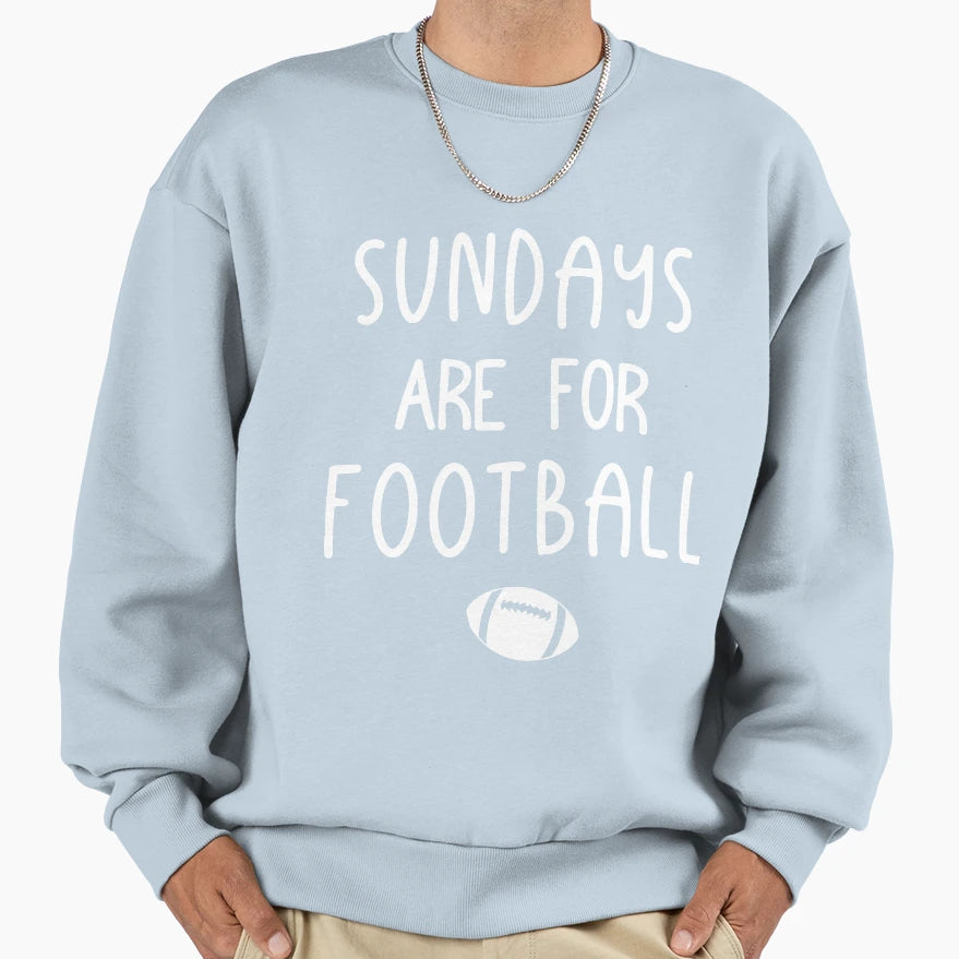 Sundays Are Football T-Shirt - Aesthetic Graphic Unisex - T-Shirt, Sweatshirt, Hoodie