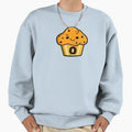 Alphabet Letter O Muffin Sweatshirt - Unique Graphic Men Women - T-Shirt, Sweatshirt, Hoodie