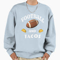 Copie De Football And Tacos Sweatshirt - Minimalist Print for Adults - T-Shirt, Sweatshirt, Hoodie