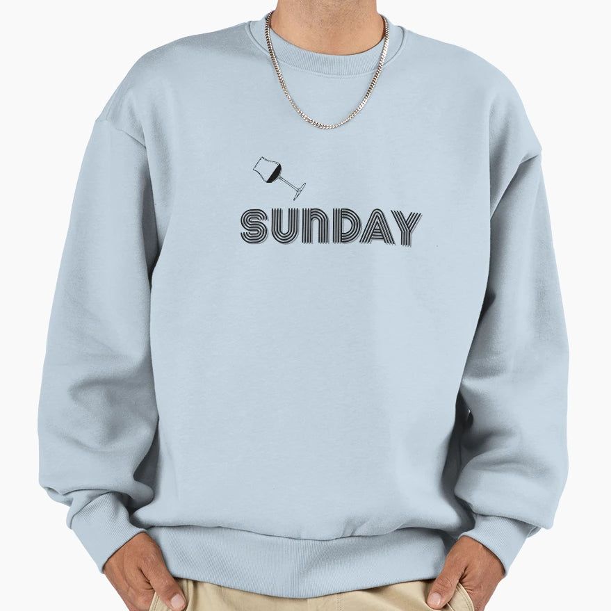 Sunday Sweatshirt - Unique Graphic Unisex - T-Shirt, Sweatshirt, Hoodie