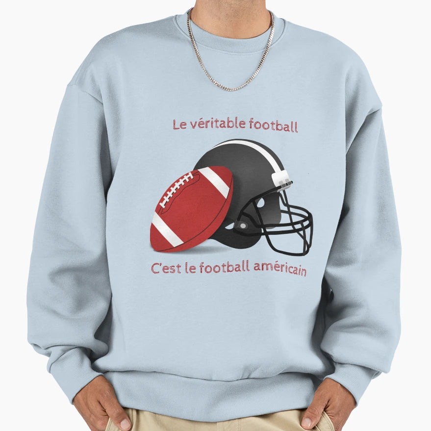 Real Soccer Sweatshirt - Aesthetic Graphic Unisex - T-Shirt, Sweatshirt, Hoodie