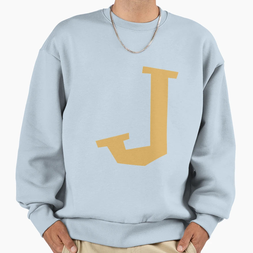 Alphabetical J Sweatshirt - Custom Art Print for Adults - T-Shirt, Sweatshirt, Hoodie