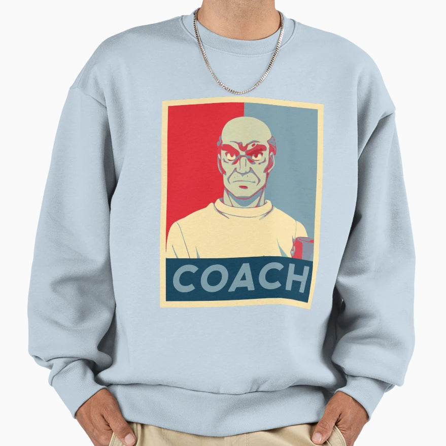 Coach Kamogawa Genji Sweatshirt - Fun Novelty Design Unisex - T-Shirt, Sweatshirt, Hoodie