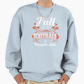 Fall Is Football And Pumpkin Spice Sweatshirt - Trendy Graphic for Adults - T-Shirt, Sweatshirt, Hoodie