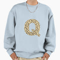 Leopard Q Sweatshirt - Custom Art Print Men Women - T-Shirt, Sweatshirt, Hoodie