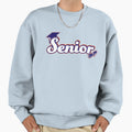 Senior Graduation Blue And Orange Sweatshirt - Minimalist Print Men Women - T-Shirt, Sweatshirt, Hoodie