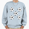 Soccer Balls Sweatshirt - Aesthetic Graphic Men Women - T-Shirt, Sweatshirt, Hoodie
