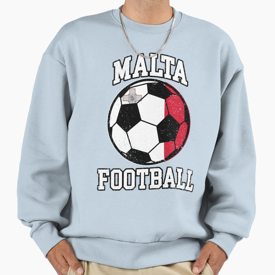 Soccer Ball Malta Soccer Fans And Teams And T-Shirt - Trendy Graphic Unisex - T-Shirt, Sweatshirt, Hoodie