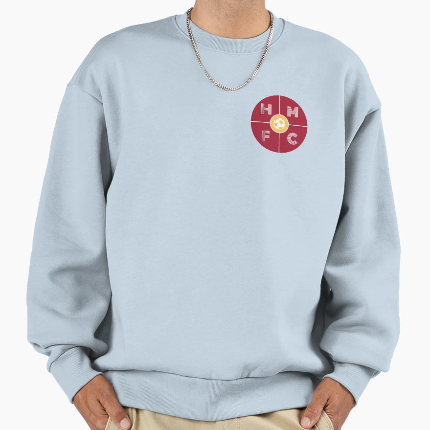 Heart Midlothian Fc Hmfc Minimalist Sweatshirt - Trendy Graphic Unisex - T-Shirt, Sweatshirt, Hoodie
