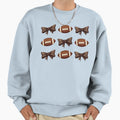 Coquette Bow Pumpkin American Sweatshirt - Graphic Print for Adults - T-Shirt, Sweatshirt, Hoodie