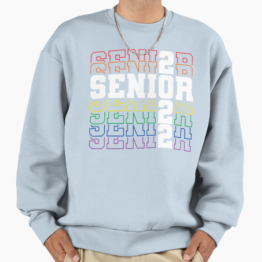 Lgbtq Senior 2022 Graduation Sweatshirt - Fun Novelty Design for Adults - T-Shirt, Sweatshirt, Hoodie