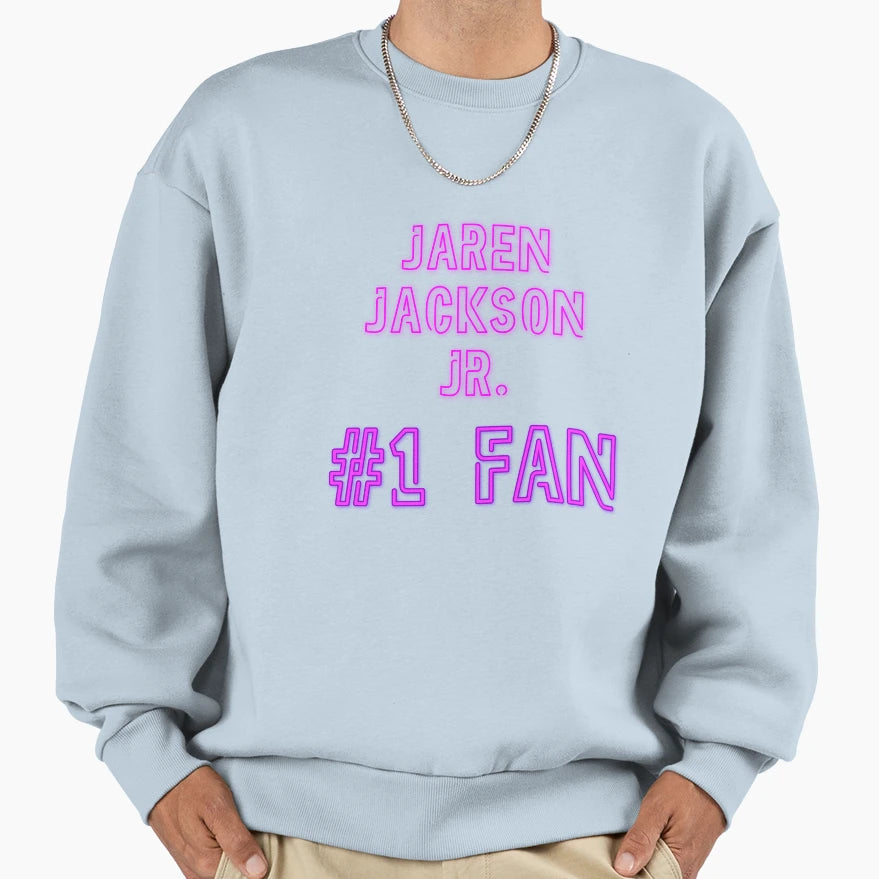 Jaren Jackson Jr 1 Fan Sweatshirt - Unique Graphic Unisex - T-Shirt, Sweatshirt, Hoodie