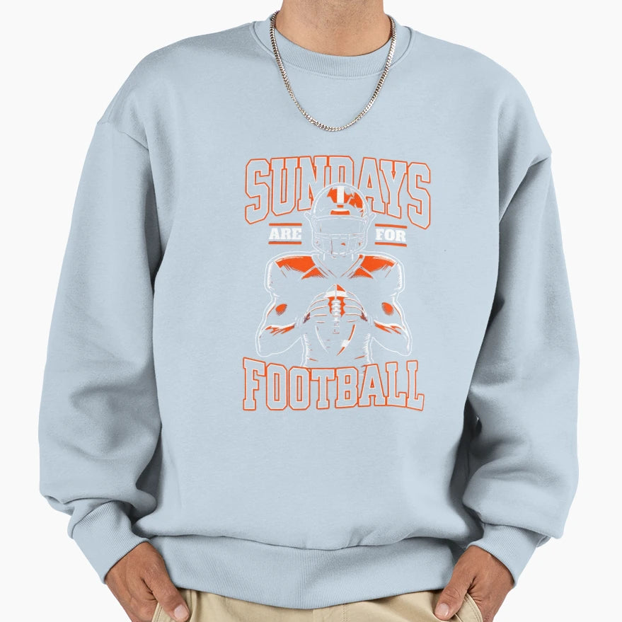 Sundays Are Football Sweatshirt - Fun Novelty Design Unisex - T-Shirt, Sweatshirt, Hoodie