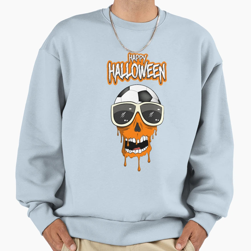Soccer Football Halloween Sweatshirt - Novelty Apparel Men Women - T-Shirt, Sweatshirt, Hoodie