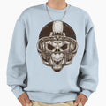 American Football Skull Tees Sweatshirt - Unique Graphic for Adults - T-Shirt, Sweatshirt, Hoodie