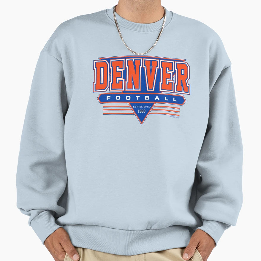 Denver Football Broncos Inspired Sweatshirt - Novelty Apparel Men Women - T-Shirt, Sweatshirt, Hoodie