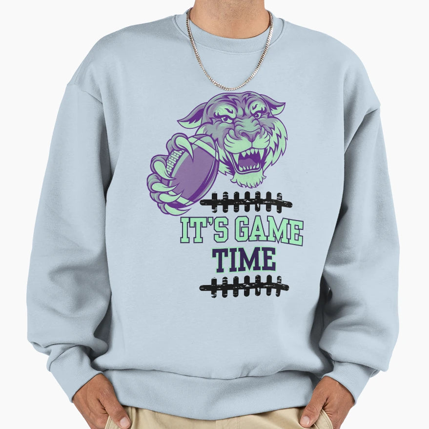 It Is Game Time Great Sweatshirt - Casual Everyday Wear for Adults - T-Shirt, Sweatshirt, Hoodie