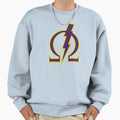 Omega Lightning Bolt Sweatshirt - Minimalist Print Men Women - T-Shirt, Sweatshirt, Hoodie