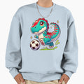 Anime Tyrannosaurus Rex Sweatshirt - Casual Everyday Wear for Adults - T-Shirt, Sweatshirt, Hoodie