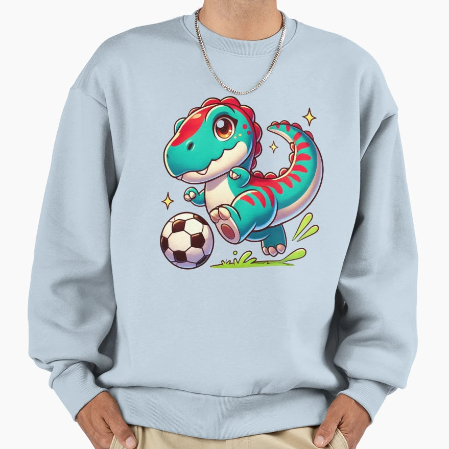 Anime Tyrannosaurus Rex Sweatshirt - Casual Everyday Wear for Adults - T-Shirt, Sweatshirt, Hoodie