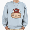 Football Sloth Face Sweatshirt - Trendy Graphic Men Women - T-Shirt, Sweatshirt, Hoodie