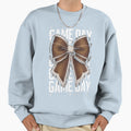 Game Day Football Bow Sweatshirt - Unique Graphic for Adults - T-Shirt, Sweatshirt, Hoodie