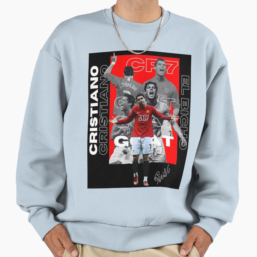 Cr7 Sweatshirt - Casual Everyday Wear for Adults - T-Shirt, Sweatshirt, Hoodie