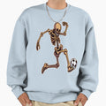 Soccer Skeleton Halloween Sweatshirt - Fun Novelty Design for Adults - T-Shirt, Sweatshirt, Hoodie