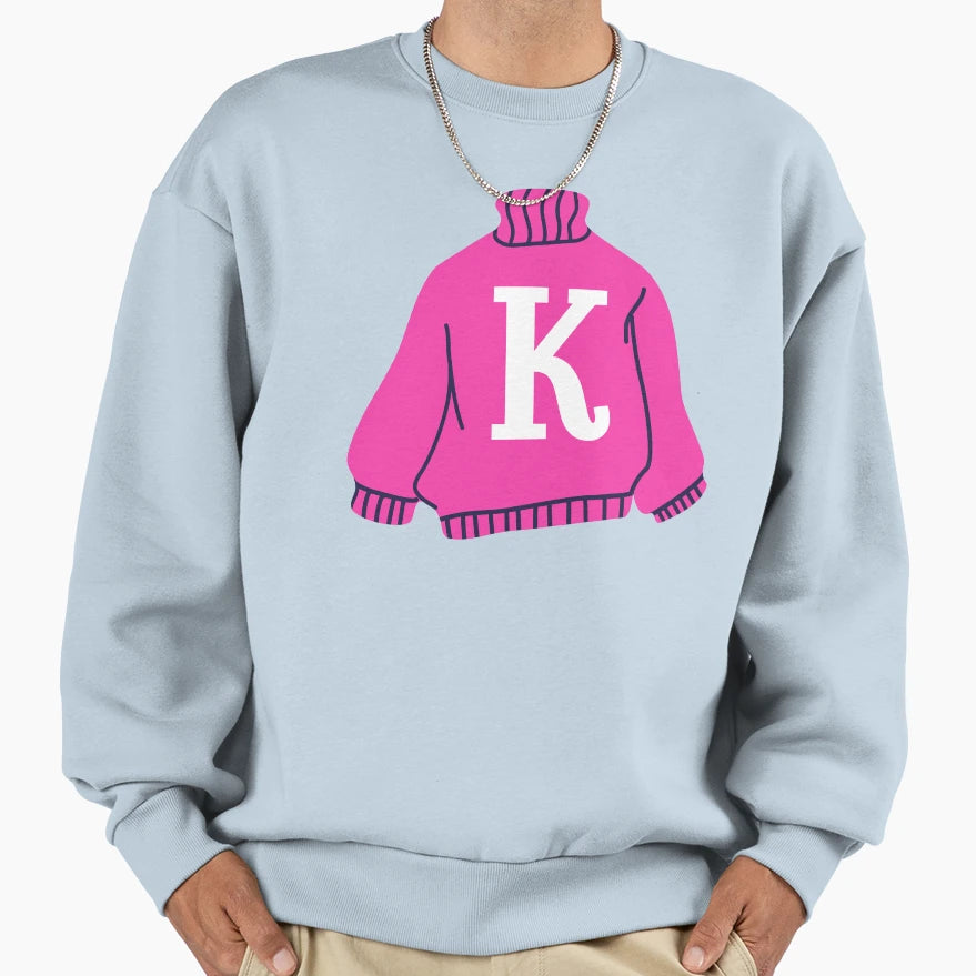 Letter Sweatshirt - Aesthetic Graphic Men Women - T-Shirt, Sweatshirt, Hoodie
