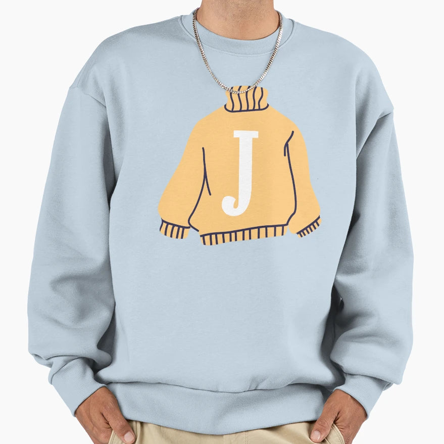 Letter Sweatshirt - Fun Novelty Design for Adults - T-Shirt, Sweatshirt, Hoodie