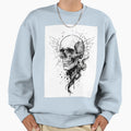 Skull Sweatshirt - Casual Everyday Wear Men Women - T-Shirt, Sweatshirt, Hoodie