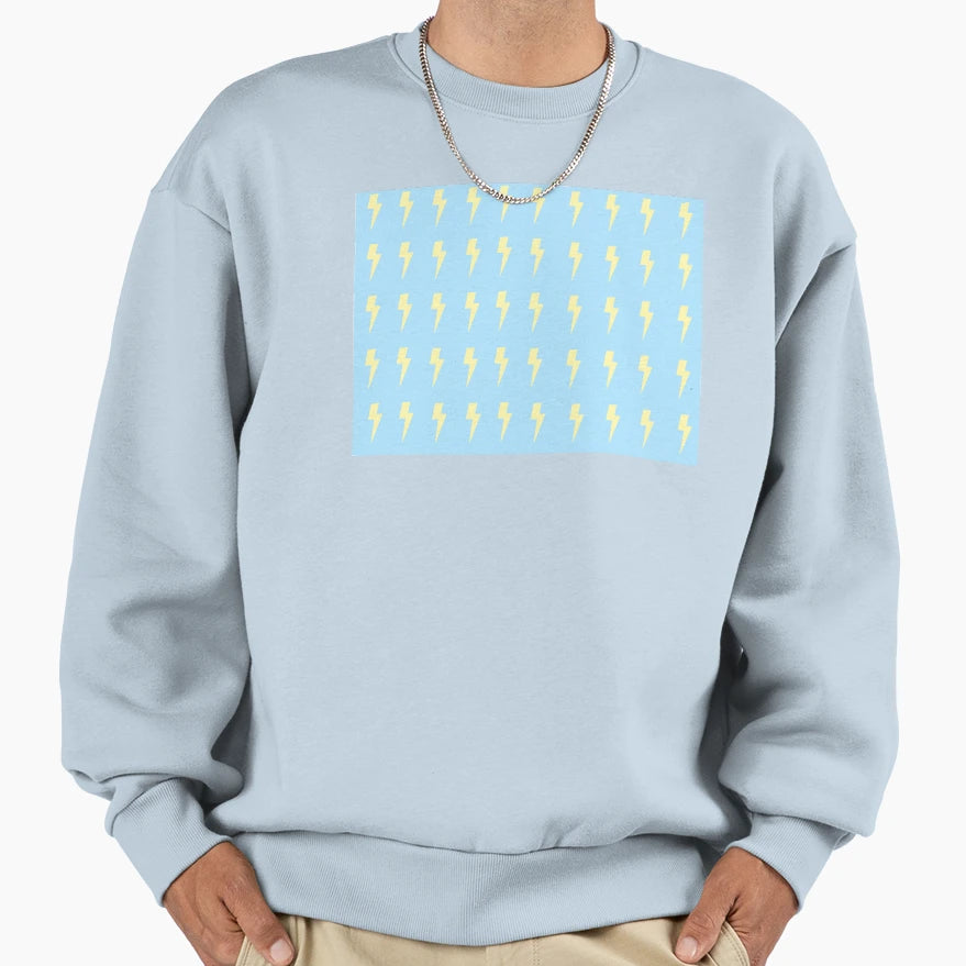 Lightning Bolts Sweatshirt - Fun Novelty Design Unisex - T-Shirt, Sweatshirt, Hoodie