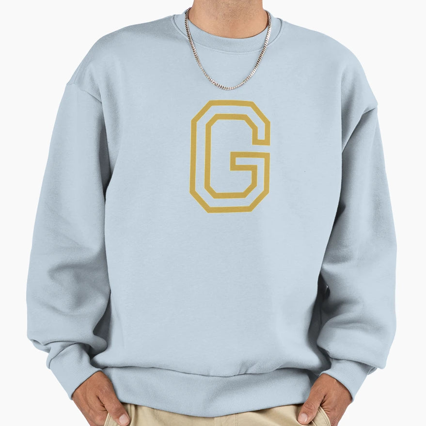 George Weasley Red And Gold Sweatshirt - Aesthetic Graphic for Adults - T-Shirt, Sweatshirt, Hoodie