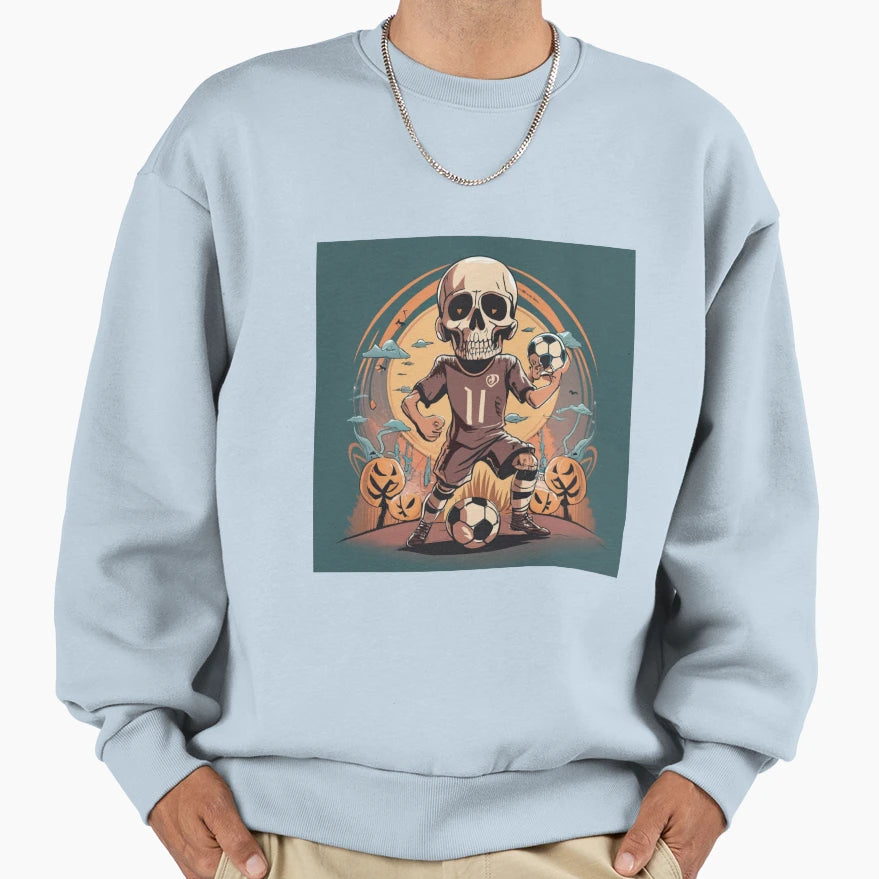 Soccer Halloween Sweatshirt - Streetwear Style Unisex - T-Shirt, Sweatshirt, Hoodie