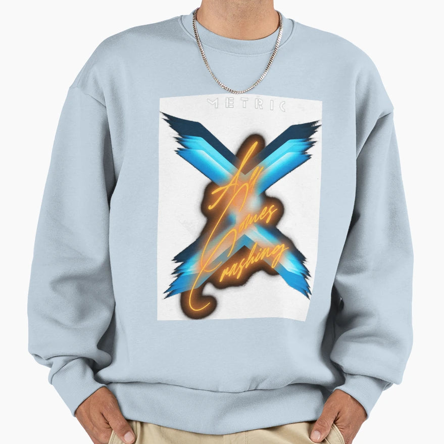 Crashing T-Shirt - Fun Novelty Design Men Women - T-Shirt, Sweatshirt, Hoodie