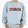 Coach Buffalo Plaid Pattern Sweatshirt - Custom Art Print for Adults - T-Shirt, Sweatshirt, Hoodie