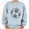 Soccer Game Day Sweatshirt - Aesthetic Graphic Men Women - T-Shirt, Sweatshirt, Hoodie