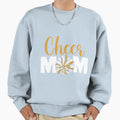 Cheer Mom Cheerleading Mother Sweatshirt - Aesthetic Graphic for Adults - T-Shirt, Sweatshirt, Hoodie