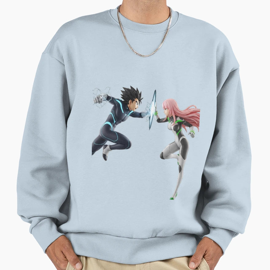 Electric Battle Sweatshirt - Casual Everyday Wear Unisex - T-Shirt, Sweatshirt, Hoodie