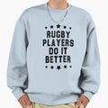 Funny American Football Rugby Sweatshirt - Custom Art Print for Adults - T-Shirt, Sweatshirt, Hoodie