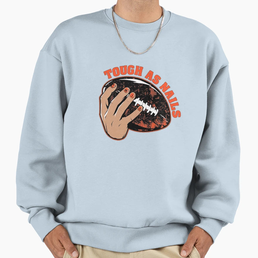 Tough As Nails Sweatshirt - Minimalist Print for Adults - T-Shirt, Sweatshirt, Hoodie