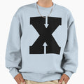 Alphabet X Uppercase Letter X Sweatshirt - Fun Novelty Design Unisex - T-Shirt, Sweatshirt, Hoodie