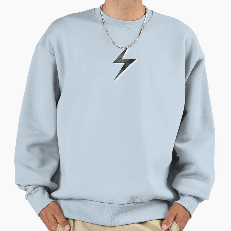 Bolt Lightning Sweatshirt - Custom Art Print Unisex - T-Shirt, Sweatshirt, Hoodie