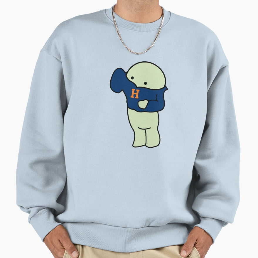 Hope College Smiski Sweatshirt - Unique Graphic for Adults - T-Shirt, Sweatshirt, Hoodie