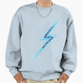 Lightning Bolt Sweatshirt - Minimalist Print Men Women - T-Shirt, Sweatshirt, Hoodie