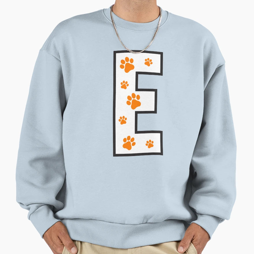 Paw Alphabet Sweatshirt - Aesthetic Graphic Unisex - T-Shirt, Sweatshirt, Hoodie