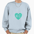 Kc Heart Sweatshirt - Novelty Apparel Men Women - T-Shirt, Sweatshirt, Hoodie
